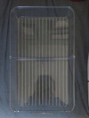 Clear Plastic Storage Bin Organizer - Transparent